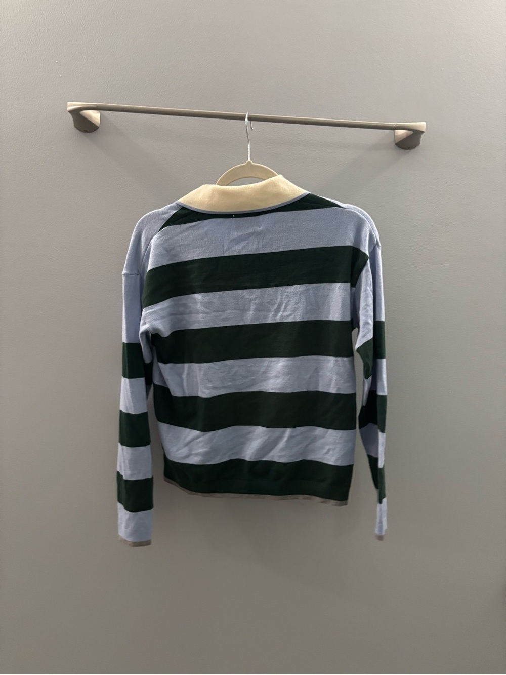 Scotch & Soda Striped Polo Sweater - Picture 4 of 4